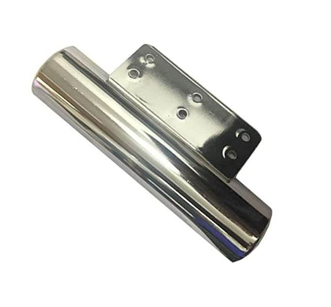 Chrome Pipe Legs — 4 pcs