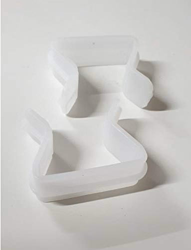 Plastic Divan Base U Clips for bed base replacement clips double super king