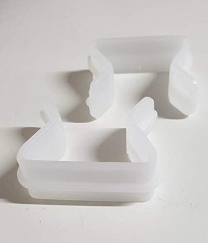 Plastic Divan Base U Clips for bed base replacement clips double super king