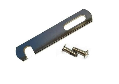 Divan Bed Base Connecting Link Bars Silver Nickle Nickel Plated Bar & Bolts 98mm - 200mm