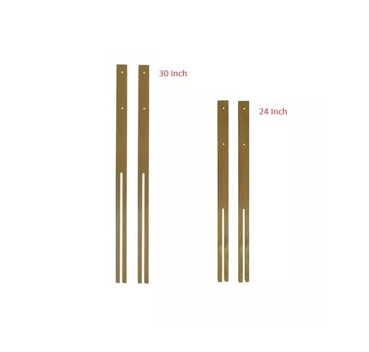 Headboard Struts 30 Inch Large legs wooden Strong drilled & slotted MULTI FIX Design