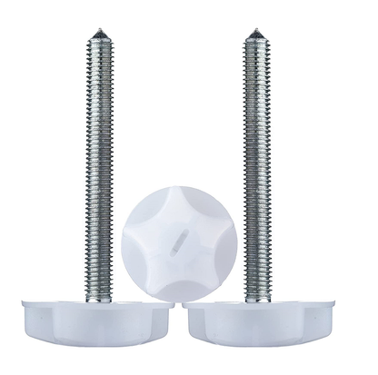 M8 HEADBOARD BOLTS SCREWS WITH FIXED WASHERS FIXINGS FOR DIVAN BED 50mm - 90mm