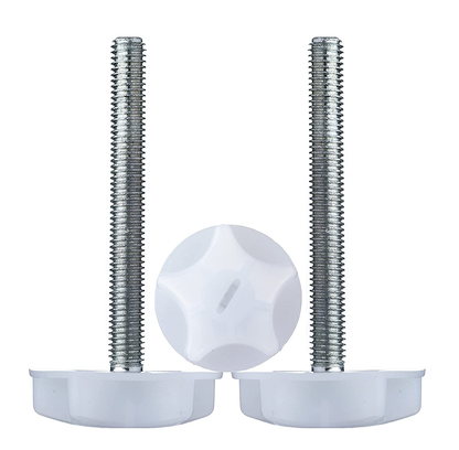 M8 HEADBOARD BOLTS SCREWS WITH FIXED WASHERS FIXINGS FOR DIVAN BED 50mm - 90mm