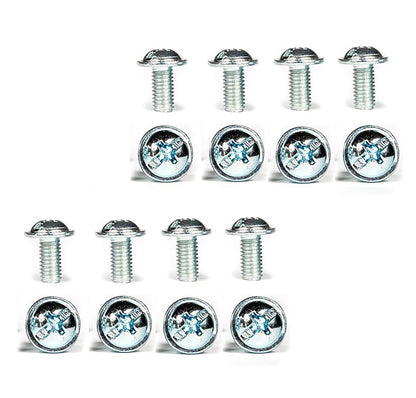 M8 8mm x 20mm Flanged Button Dome Head Pozi Screws Bolts A2 Stainless Steel
